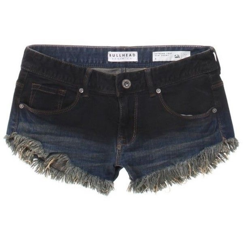 Bullhead ombré denim short